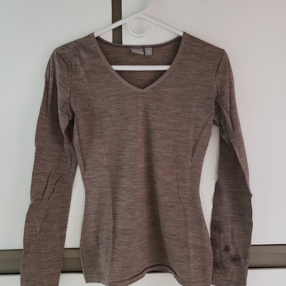 Icebreaker long sleeve tee, size S